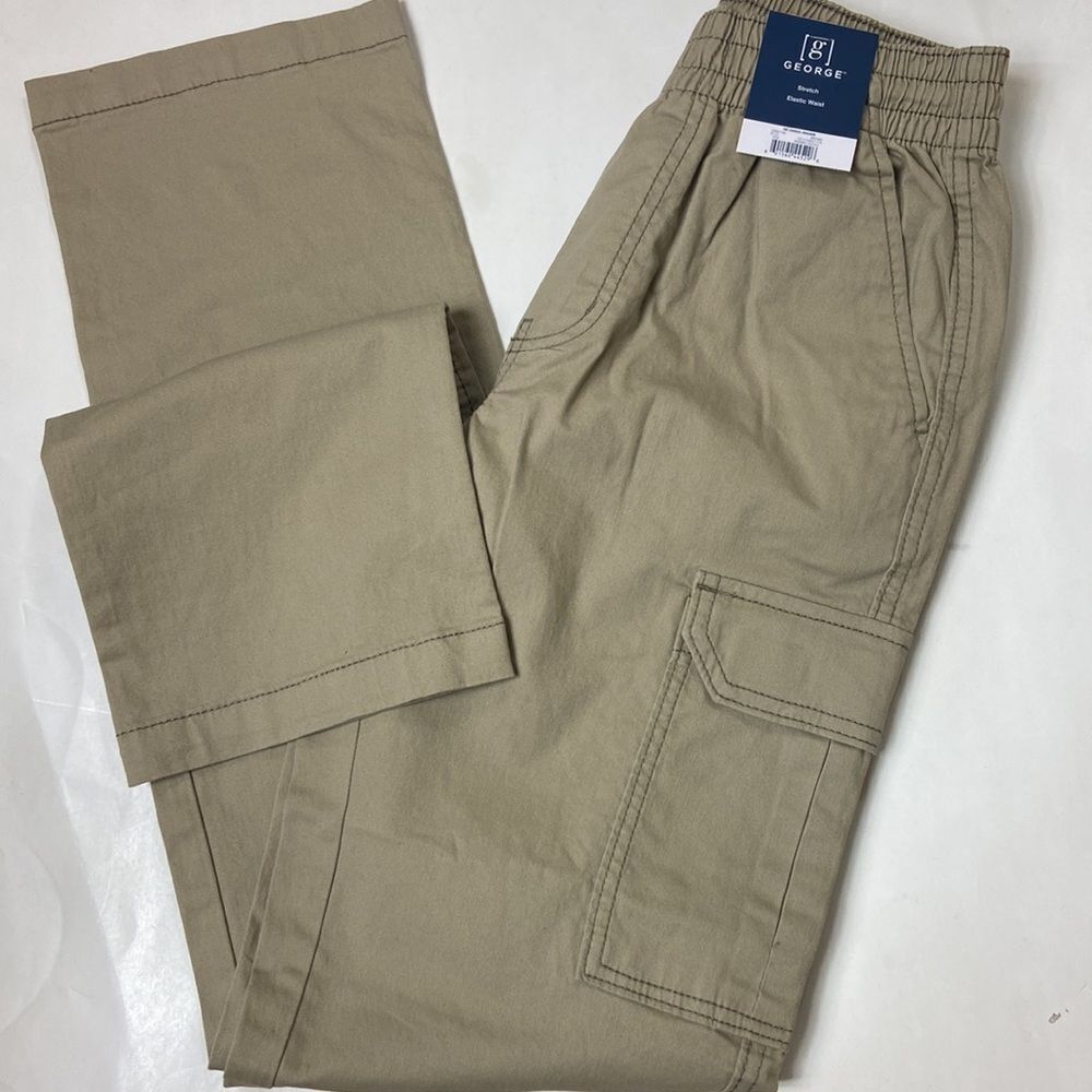 George Stretch Elastic Waist Size XS (27) Unisex